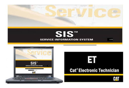 Paquete Programas Caterpillar Sis, Et, Cbt, Factory, His (Reacondicionado)