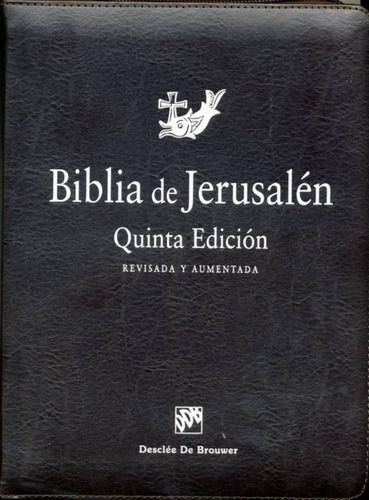 Biblia De Jerusalén: 5ª Edición Manual Totalmente Revisada