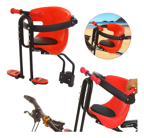 Silla Frontal De Bicicleta Para Niños Y Bebes - 50kg