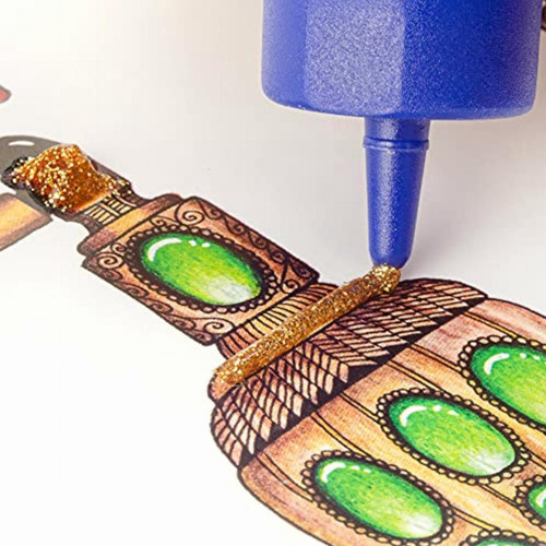 Pelikan Diamantina Con Pegamento Oro Claro 60 Ml