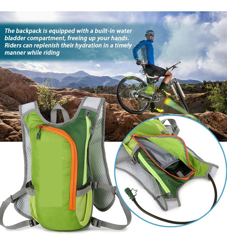 Pt Compatibility Mochila Hydion Transpirable Con Bolsa De