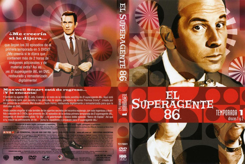 El Super Agente 86 Get Smart Completa 5 Temp 25 Dvd En Cajas
