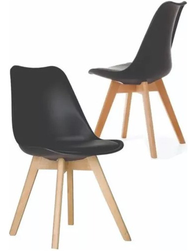 Sillas Tulip X2 Uni Diseño Eames Comedor Living Diseño