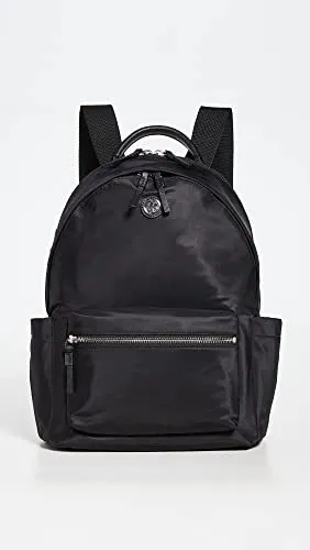 Mochila Virginia Con Cremallera Tory Burch Para Mujer Negra