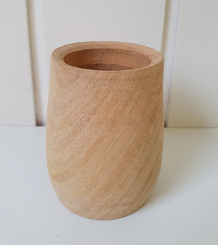 Mate De Madera Algarrobo Laura Craft