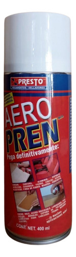 Aeropren - Adhesivo Espreable Multiusos Transparente 400ml