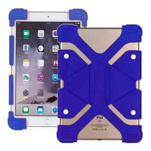 Funda De Silicon Uso Rudo Anti Golpes Universal Tablet 7 -8 