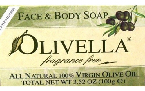 Olivella Soap Bar 3.52 Oz Sin Fragancia (caso De 6)