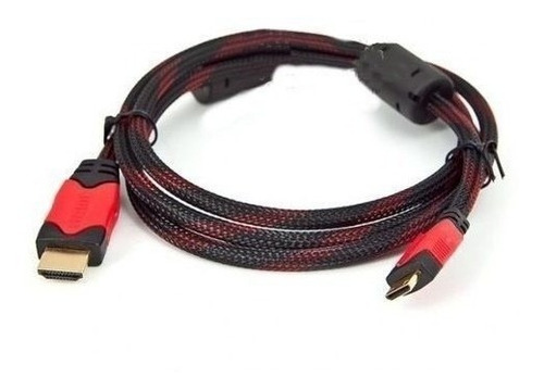 Imagen 2 de 2 de Cable Hdmi Full Hd Mallado Con Filtros 1,5m