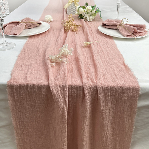 Mantel De Mesa, Mantel, Gasa, Algodón, Boda