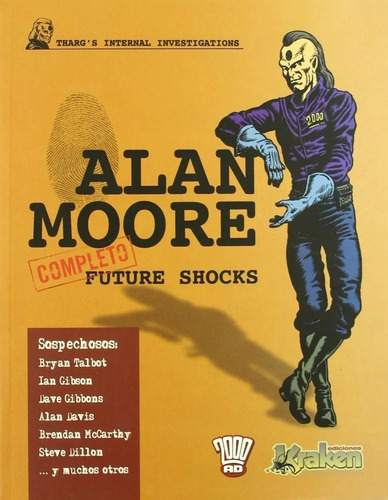 Imagen 1 de 3 de Future Shocks Completo, Alan Moore, Kraken