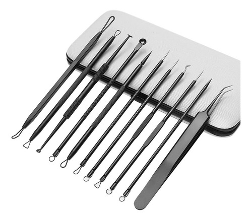 Extractor De Comedones De Acero Inoxidable Para Eliminar El