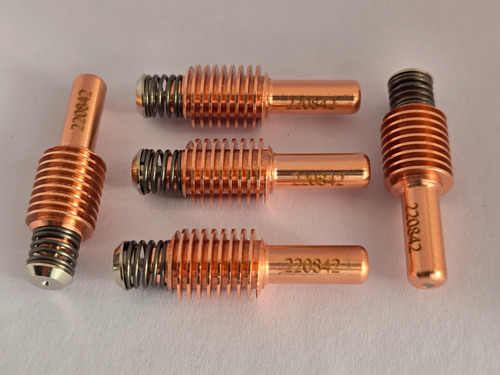 5 Electrodos 220842 Compatibles Con Hypertherm 45/65/85/105