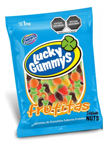 Lucky Gummys Frutitas 1 Kg