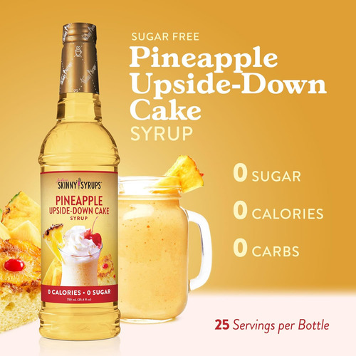 Jordan's Skinny Syrups Jarabe De Café Sin Azúcar, Sabor A Ja