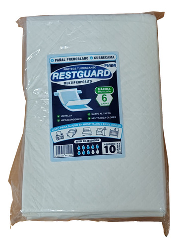 Pañal Predoblado Y Cubrecama - Restguard Multiproposito