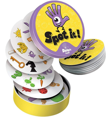 Spot It (dobble) Juego De Mesa Zygomatic