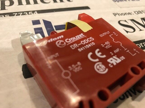 New Crouzet Dc Output Module 3a - Dr-odc5 W/ Warranty Ees
