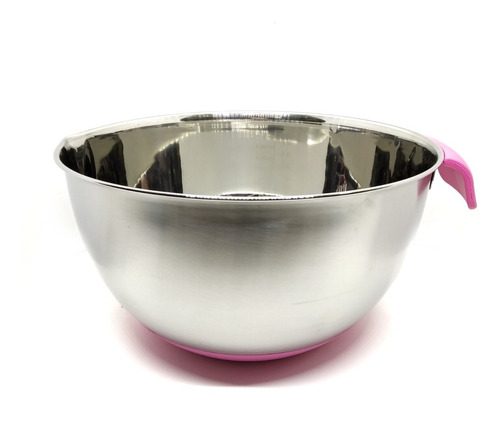 Bowl De Acero Profesional 4 L N°24 Base Silicona Mastercheff