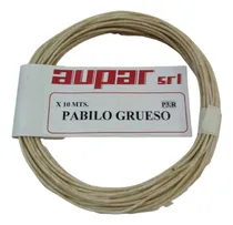 Comprar Pabilo Grueso Bañado X 10 Mts P\u002F Velas De Soja, Parafina