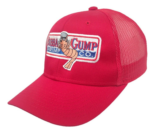 Gorra Bordada Malla Bordada Bubba Gump 