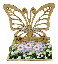 Comprar 40 Centros Mesa Cumpleaños Personalizado Diseño Mariposa