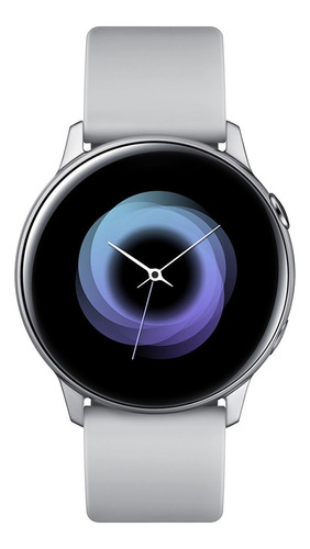 Samsung Galaxy Watch Active Plata Color de la caja Plateado Color de la correa Plateado Color del bisel Plateado