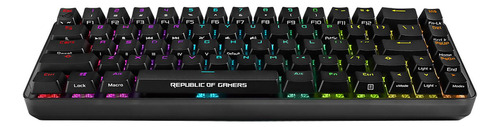 Teclado Gamer Asus M601 Rog Falchion Switch Rog Nx Brown Rgb