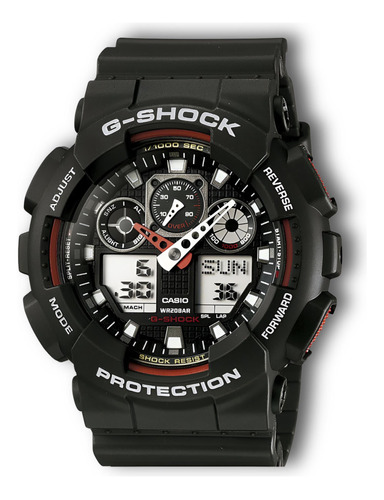Reloj G-shock Ga-100-1a4dr Deportes Extremos