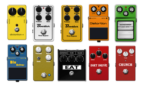 Pedalera Multiefectos E Interface De Grabacion Nux Mg-300