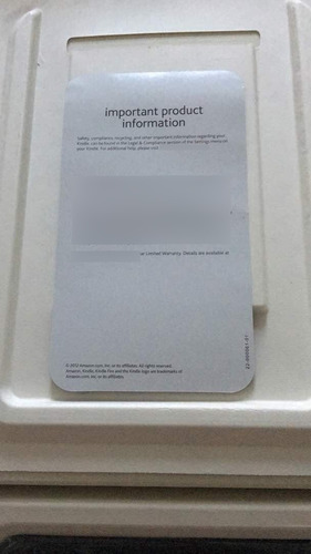 Amazon Kindle Paperwhite, Con Luz Y Wifi