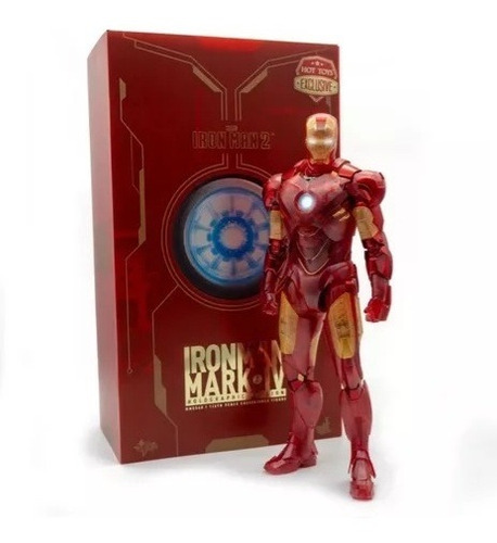 Hot Toys Iron Man Mark Iv Mms568 Holographic Ex. Toys Fair