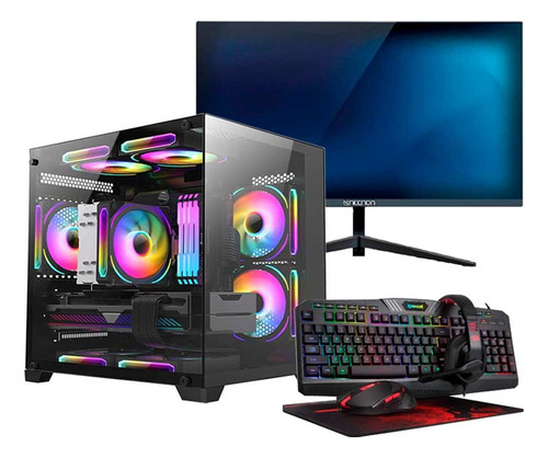 Kit Pc Gamer Monitor 21.5 Ryzen 7 5700x Ram32g Ssd1t Rtx4060