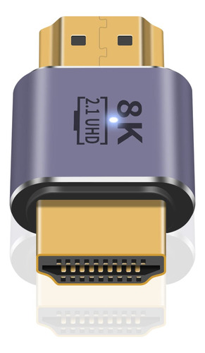 Poyiccot Adaptador Hdmi Macho A Macho 8k, Adaptador Hdmi 2.1