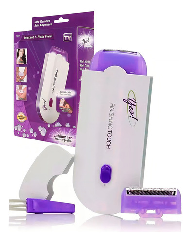 Depiladora Corporal Recargable, Indolora, Activa 110/220 V