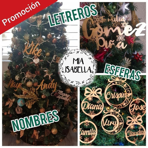 4 Esfera Navideña Personalizada Huella Perro Navidad Pintada
