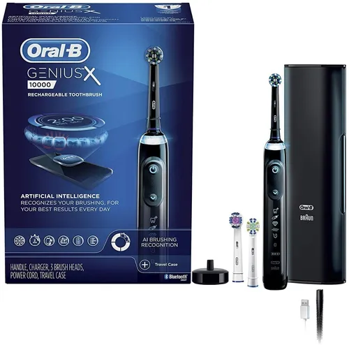 Cepillo Eléctrico Oral-b Genius X 10000 Negro A Pedido