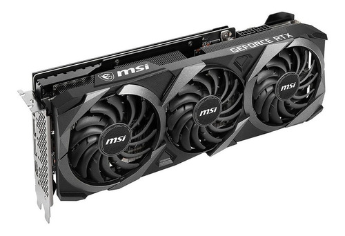 Imagen 3 de 4 de Placa de video Nvidia MSI Ventus GeForce RTX 30 Series RTX 3080 Ti GEFORCE RTX 3080 Ti VENTUS 3X 12G OC OC Edition 12GB