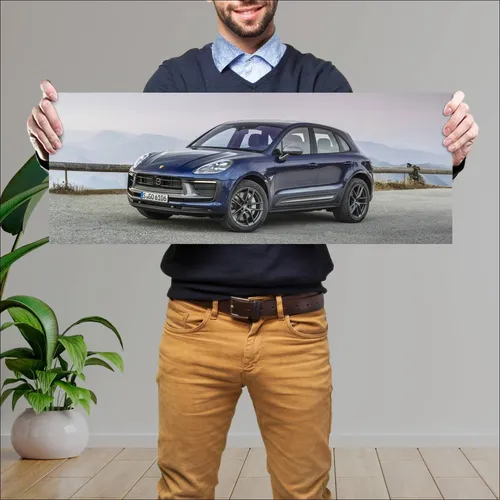 comprar Cuadro 30x80cm Auto 2022 Porsche Macan T Auto 570