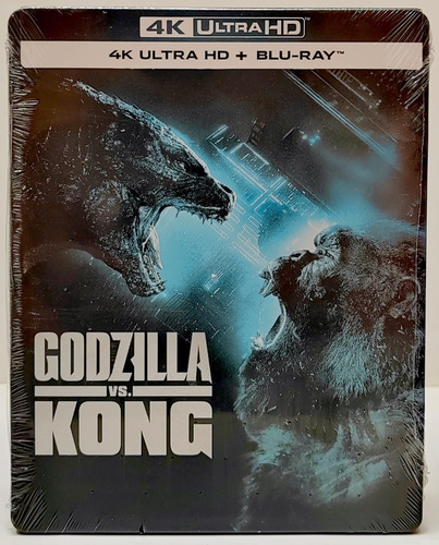 Steelbook Godzilla Vs Kong Glow Dark (4k Uhd + Blu Ray + Dc)