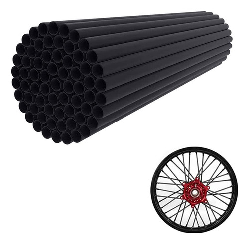 24cm Popotes Cubre Rayos Popotes Spokes Moto Bicicleta 72pzs