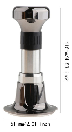 For Prensador De Café Expreso, Herramienta Negro 51mm