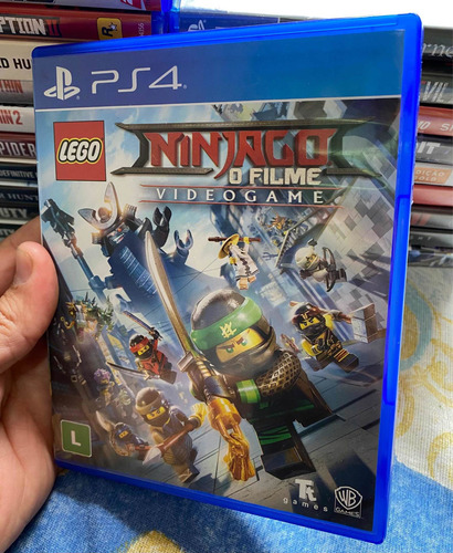 Lego Ninjago Dublado Ps4 Midia Fisica Original A Pr.entrega! (Usado)