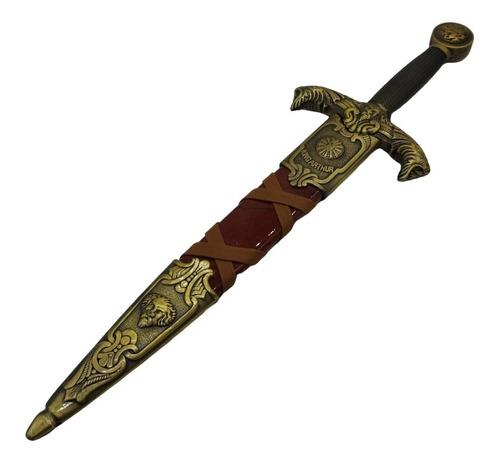 Espada Adaga Guerreiro Rei Arthur Kcc863 Aço Inox