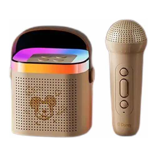 Karaoke Disney A1s Micrófono De Mano Con Bluetooth Parlante