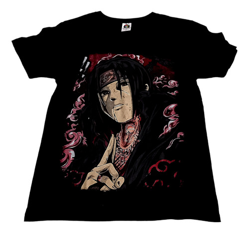 Naruto Itachi Polera Talla S/m