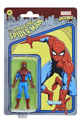 Spider Man  Marvel Legends Retro Collection Hasbro Nuevo