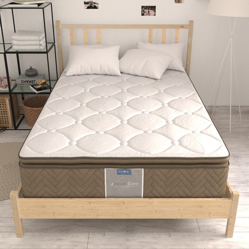 Colchón Restonic King Size Gold Premier Leyen Tecnología Freshdream Ortopédico + 2 Almohadas