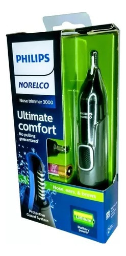 Philips Norelco Nose Trimmer 3000 Aparador Nariz E Orelhas