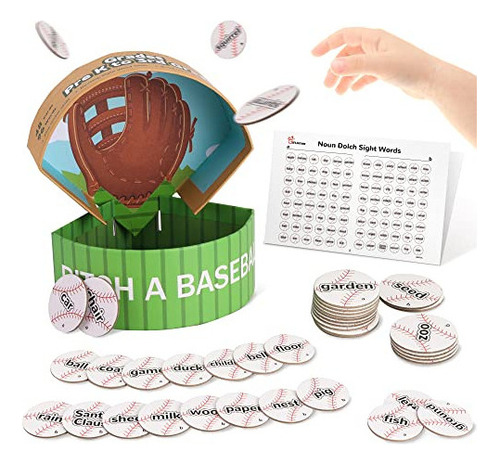 Giftamaz Juegos De Palabras De Vista De Béisbol, Tarjetas F